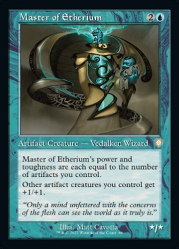 Mtg master etherium exc - 86,