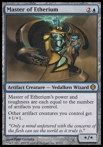 Mtg master etherium foil - of,