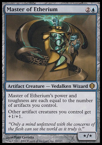 Mtg master etherium exc - mtg,